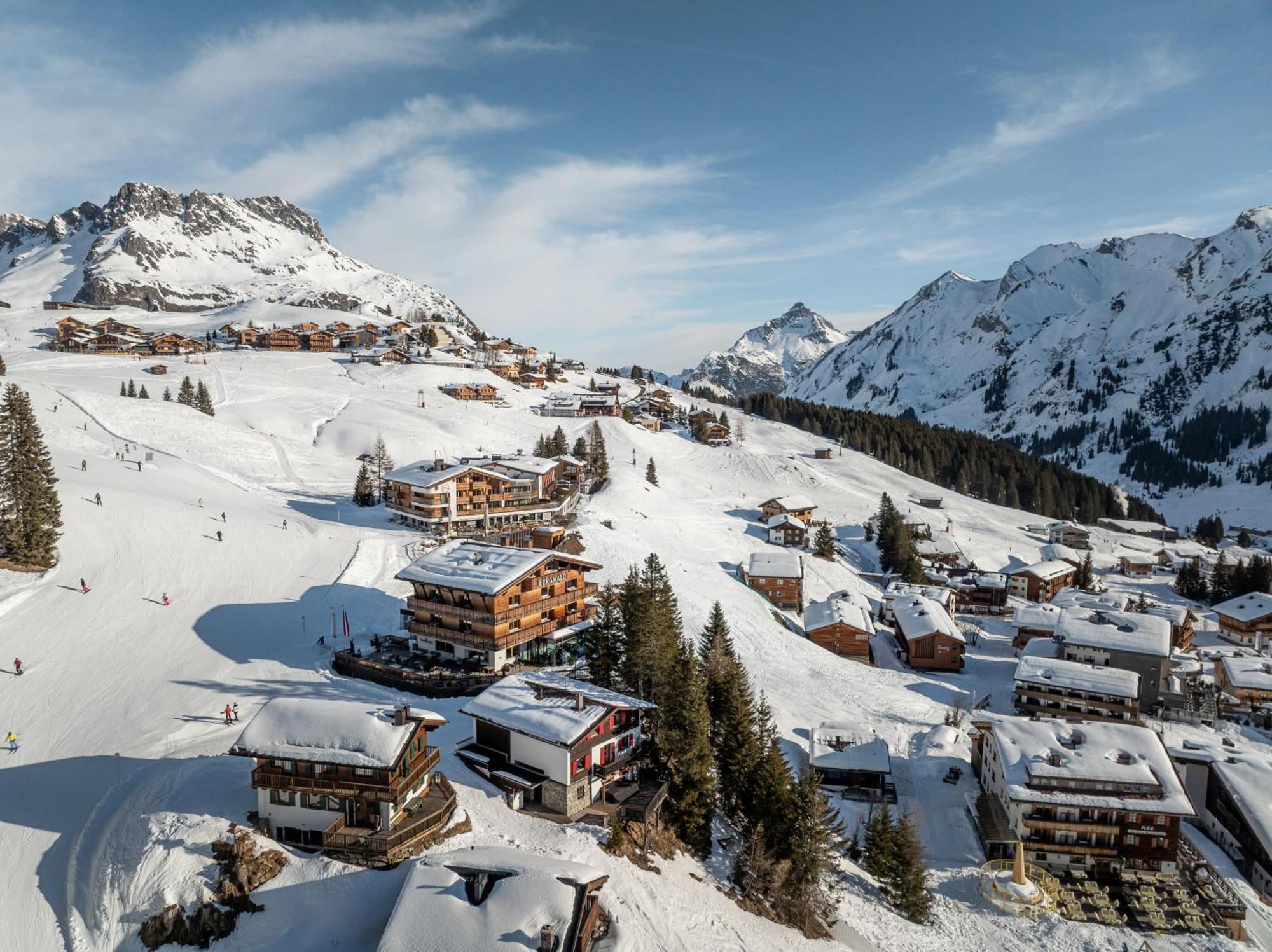 Hotel Burgwald - Ski In & Ski Out Lech am Arlberg Kültér fotó